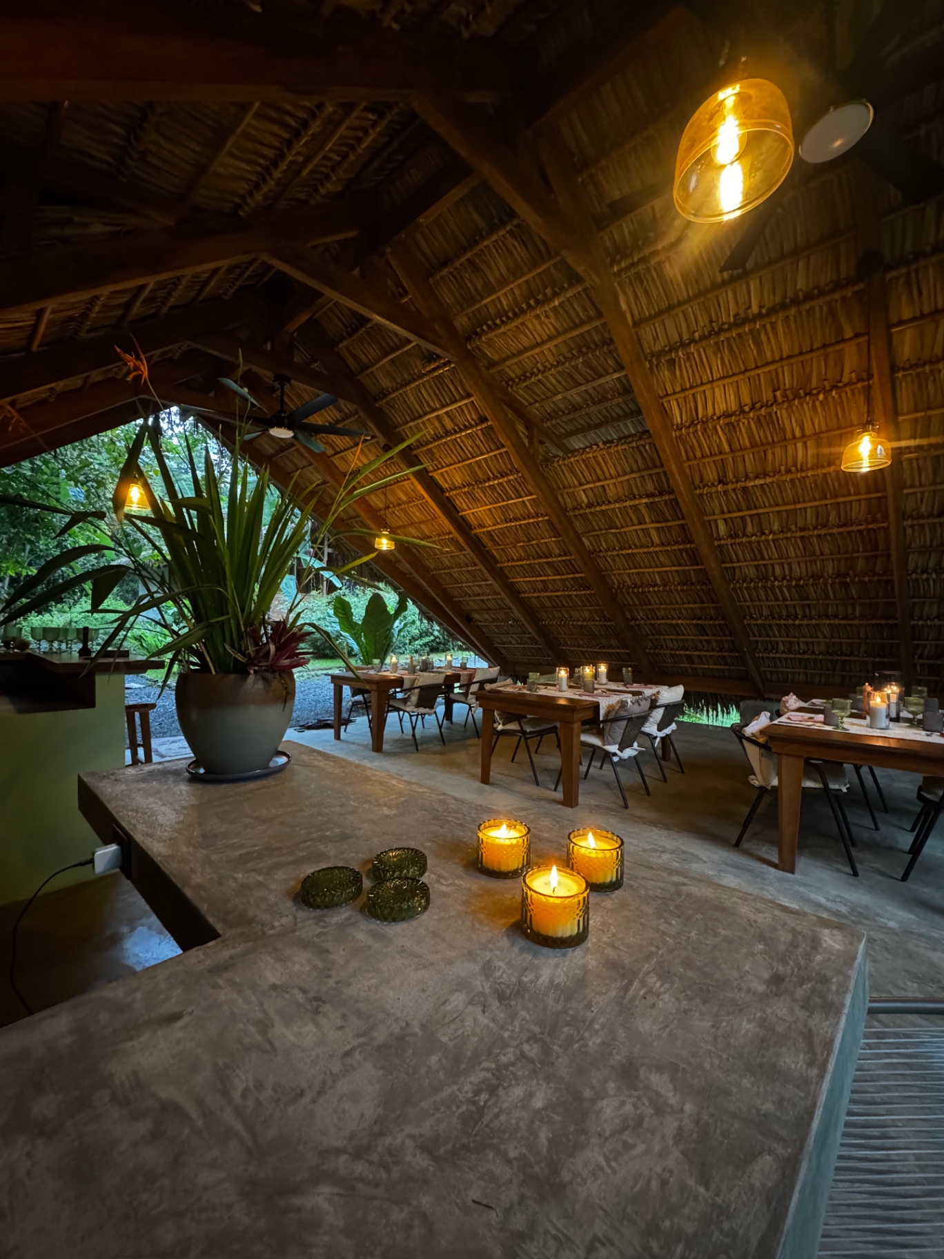 Fresh farm-to-table meal at Tierra Santa
